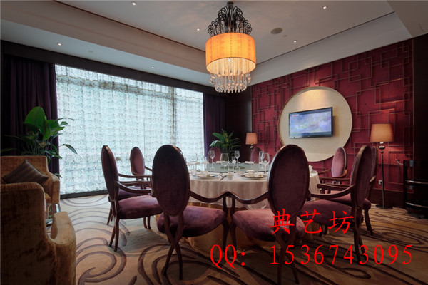 厂家直销深圳酒店桌椅，酒店包房餐桌餐椅组合JDZ-17