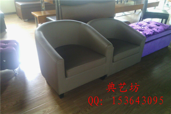 厂家直销西餐厅餐椅，皮革扶手沙发椅CCDS-06