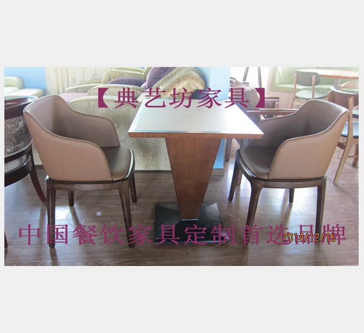 惠州最好的餐厅桌椅家具厂家 深圳茶餐厅桌椅定制-8