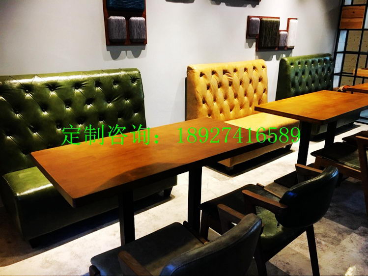 厂家直销优质防火板台面配两铸铁脚茶餐厅餐桌dcct-1