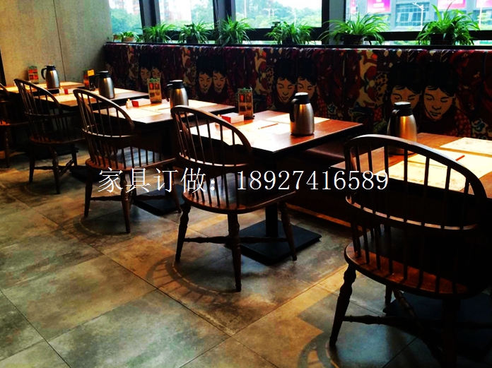 深圳餐厅桌椅大卖场 惠州最好的餐厅家具厂定制-13