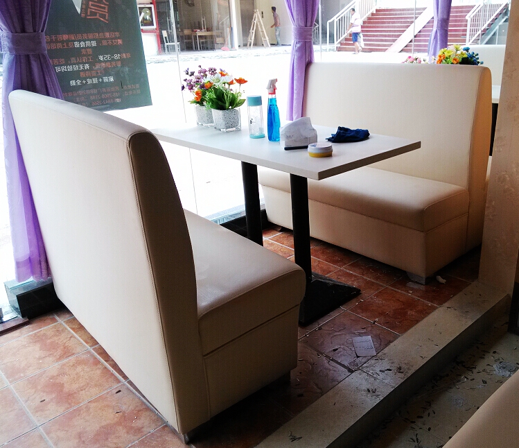 厂家特价出售深圳西餐厅沙发，布艺沙发XCTK-36